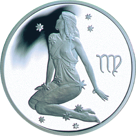 монета Дева 2 рубля 2002 года. реверс
