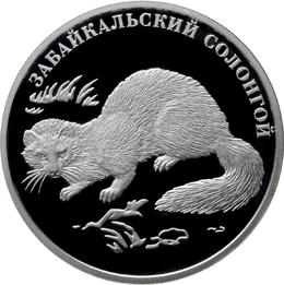 монета Забайкальский солонгой 2 рубля 2012 года. реверс