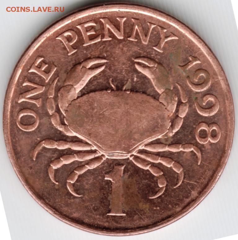 1 июля 1998 г. 1 Пенни 1998 Гернси. Монеты Великобритании 1997 года. Мотор g Penny 1.5.