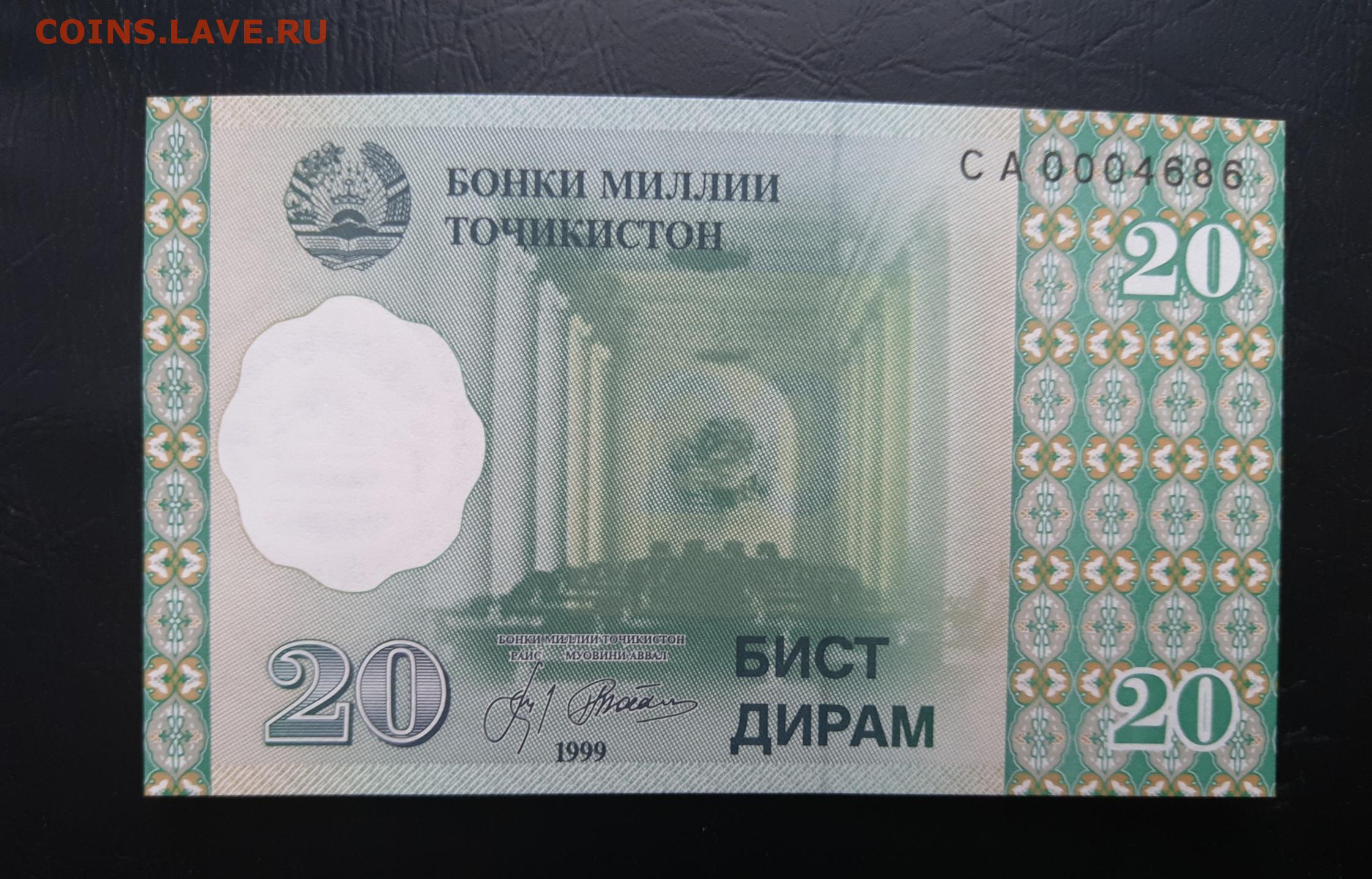 Сума таджикистан. Купюра Таджикистана 20. 20 Дирам Таджикистан. 20 Дирам Таджикистан банкнота. Таджикские бумажные деньги.