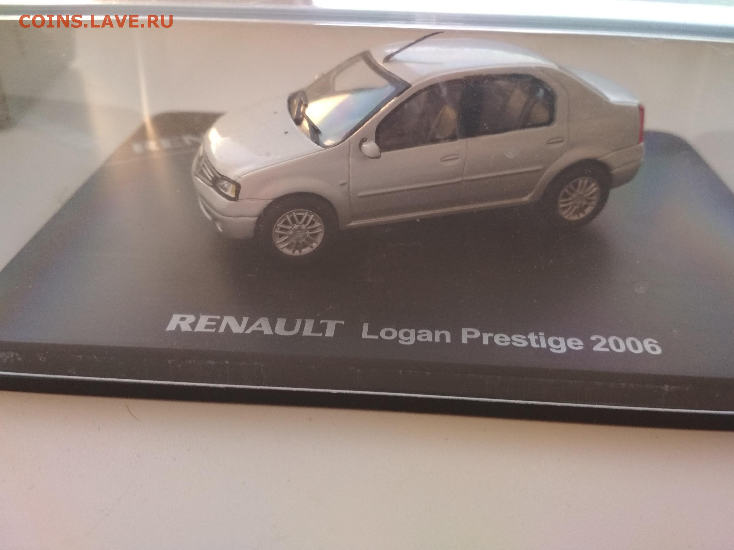 Renault Logan Prestige 2006 1:43 (Eligor) 1:43 до 21.02 - Монеты России и  СССР