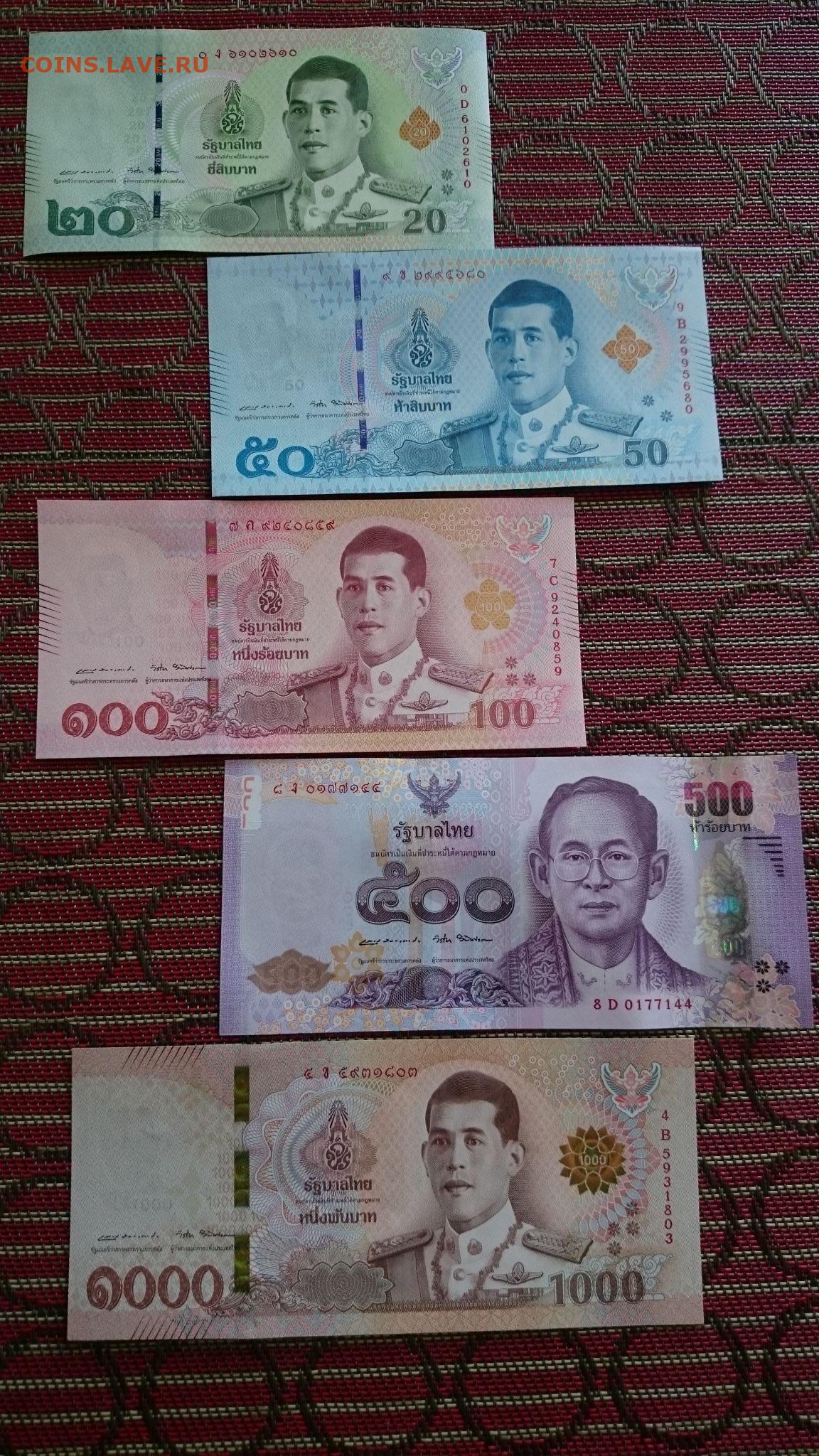 500 батов в рублях. 500 Бат Тайланд купюра. 1000 Бат Тайланд. Купюра 20 бат Тайланд. Купюра 1000 бат Тайланда.