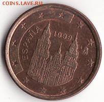 Испания 1 евроцент 1999 до 22:00 14.11.14 - Снимок8