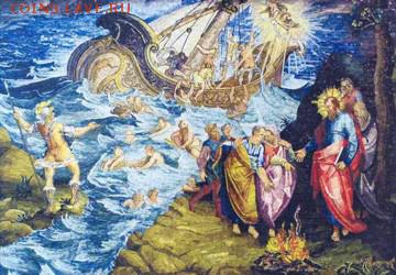 Христианство на монетах и жетонах - saint-paul-shipwreck-malta