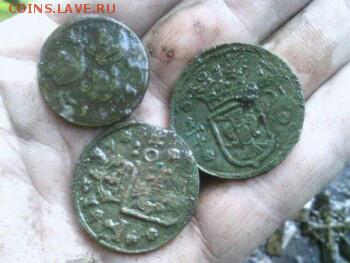 Монетки Шведские 16-17 века. - 14520676004961