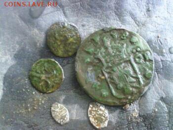 Монетки Шведские 16-17 века. - 14520675069198