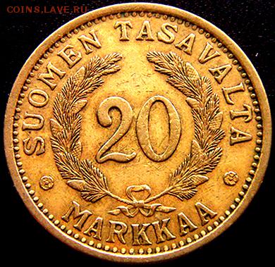 Финляндия_20 марок 1937; до 29.04_22.04мск - 10850