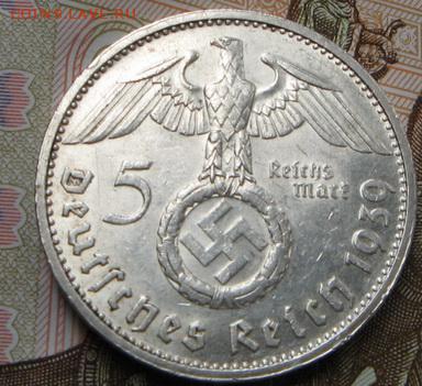 5 марок 1939 - реверс2