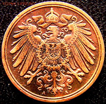Германская Империя_1 пфенниг 1898(А); до 02.09_22.38мск - 10915