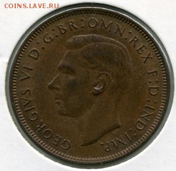 Монеты мира по ФИКСУ - до 29.10 - пенни 1948().JPEG