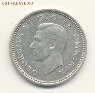 Великобритания, три монеты 1940-1942 до 27.01, 22:30 - #И-171-r