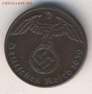 Германия, 5 монет 1938-1939 до 31.03.18, 22:30 - #И-334-r