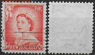 Новая Зеландия 1954. ФИКС. Mi NZ 336. Елизавета II. - NZ 336
