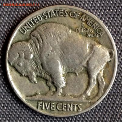 США 5 центов 1916, редкий штемпель "no F" - image