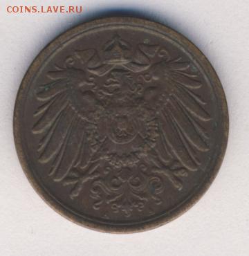 Германия, 1,2,5,10 пфеннигов 1900-1912 до 23.07.18, 22:30 - #И-298-r