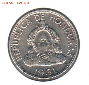 50 сентавос 1931 года Гондурас до 14.09 до 21.00 - 50 сентавос 1931()