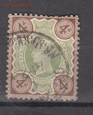 Великобритания 1887 1м 4п - 26