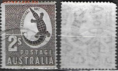 Австралия 1948. ФИКС. Mi AU 186. Крокодил - Австралия 186