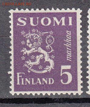 Финляндия 1945 герб 1м** 5м до 18 06 - 384