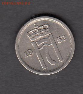 Норвегия 1952 25 о до 05 08 - 77а