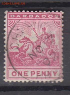 Колонии Барбадос 1892 1м 1п до 03 12 - 751