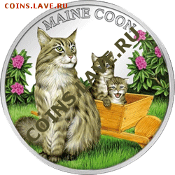 Кошки на монетах - 89007f962052