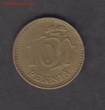 Финляндия 1971 10 пенни до 25 01 - 10