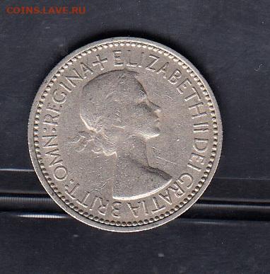 Великобритания 1953 1 шиллинг до 03 03 - 67