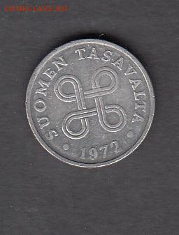 Финляндия 1972 1пенни с рубля до 24 05 - 269а