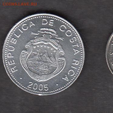 Коста Рика 2005 10 колон без оборота до 17 08 - 12
