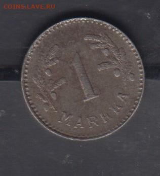 Финляндия 1948 1 марка до 30 10 - 9а