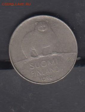 Финляндия 1990 50 пенни (медведь) до 30 10 - 35