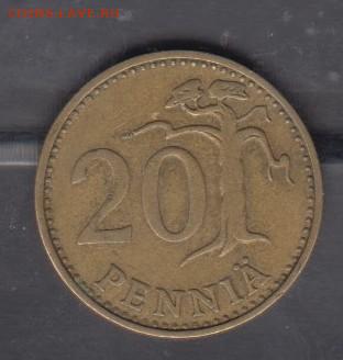 Финляндия  1963  20 пенни до 22 10 - 38