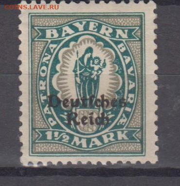 Германия 1920 1м** надпечатка до 19 11 - 152