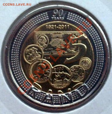 Монеты на монетах - юар