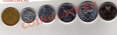 Боны и монеты Индонезии. - Индонезия монеты-1