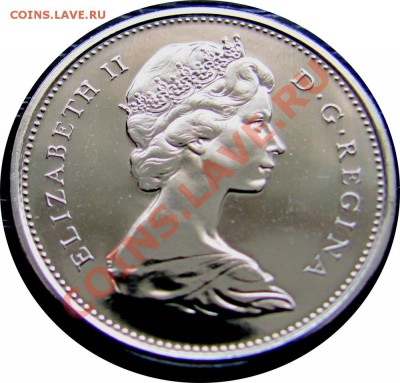 I63 Канада 25¢ 1975 PL UNC до 20.04 в 22°° - I63 Canada 25c 1975_1