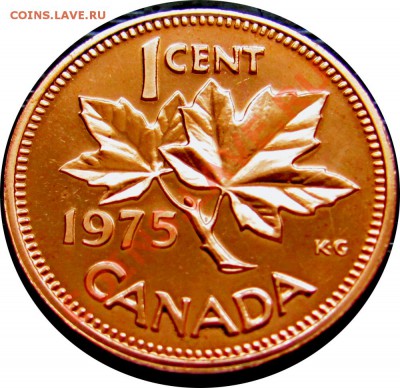 I66 Канада 1¢ 1975 PL UNC до 20.04 в 22°° - I66 Canada 1c 1975_2