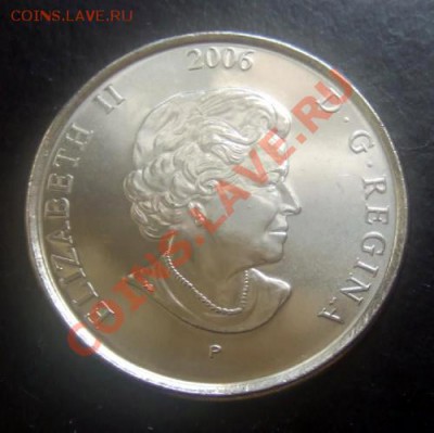 КАНАДА 25 центов (2006) КРАСН. ЛЕНТА до 27.04. (21.30) - Канада 25 ц. (2006) Красная лента А