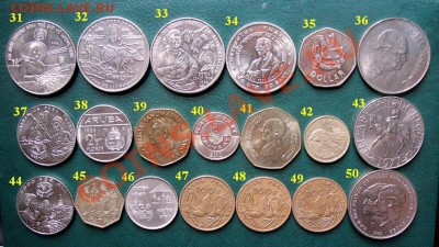 МОНЕТЫ МИРА продажа последних экземпляров (опта нет) - 05 Монеты по 150 руб (Аверс) 31-50.JPG