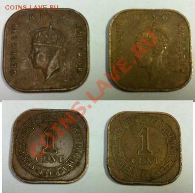 11.Малайая1 цент 1945г, Георг 6(1936-1952), медь, выпускалась 1943г, 1945г (уменьшенного размера)Цена: 50р - 11