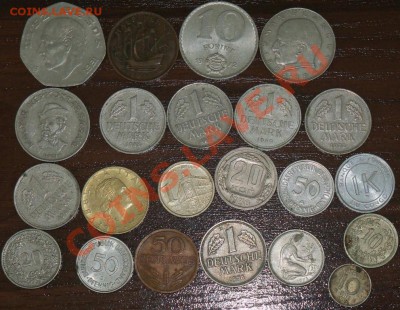 22 монетки, от 1916г. до ФРГ г, оценка - 100_1123.JPG