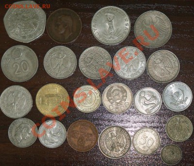 22 монетки, от 1916г. до ФРГ г, оценка - 100_1124.JPG