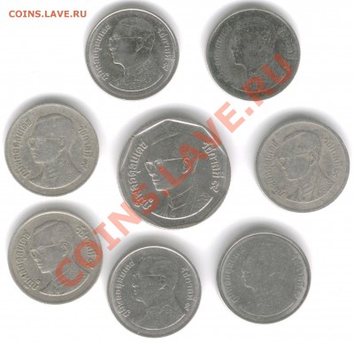 8 монет Тайланда 4.05.12 до 22:00 - уу1