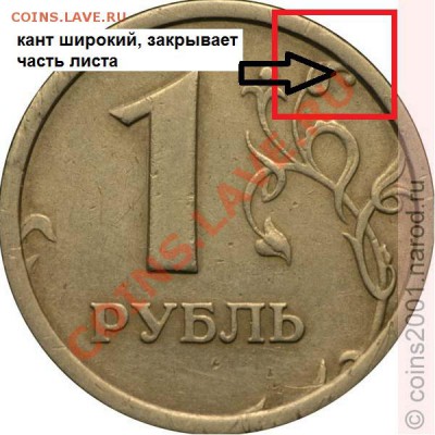 1 рубль 1997 ММД широкий кант или нет? - 1r1-12