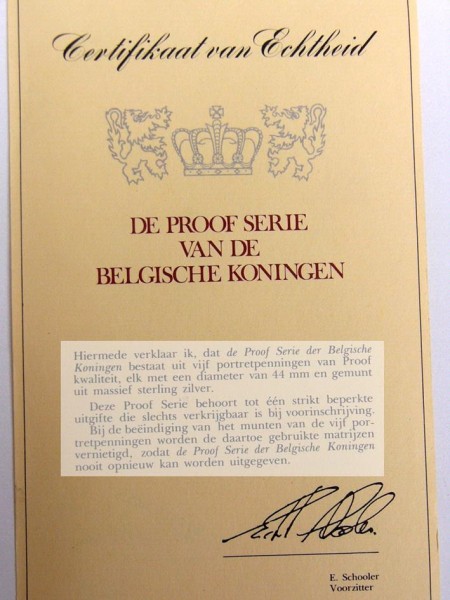 Серия "Бельгийская династия - Короли Бельгии " - 9724061_6