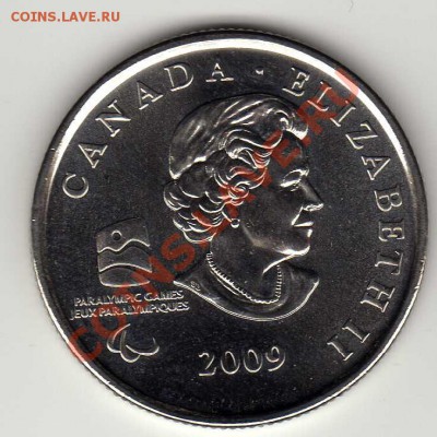 Канада 25 центов 2009 Хоккей на санях до 06.06-22.00ч (2421) - img031