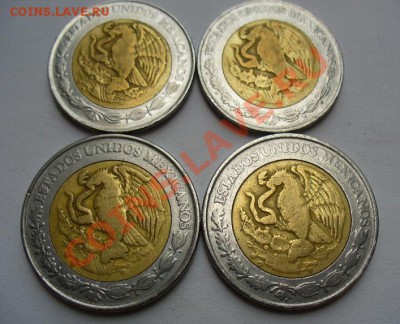 2 и 5 Новые Песо другая сторона - 2 and 5 Peso Nuevo Eagle