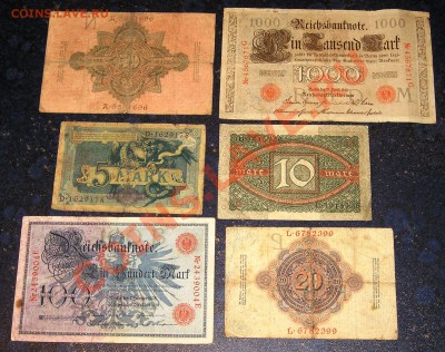 Короткий аукцион ! Германия - лот из 6 банкнот (2) (29.09) - P1010366.JPG