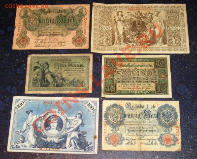Короткий аукцион ! Германия - лот из 6 банкнот (2) (29.09) - P1010365.JPG